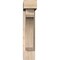 Ekena Millwork Legacy Block Smooth Bracket w/ Offset Brace, Douglas Fir, 5 1/2"W x 18"D x 26"H BKT0604X18X26LEC05SDF - alternate 3